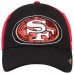 Women's San Francisco 49ers '47 Black/Scarlet Sparkle 2-Tone Clean Up Adjustable Hat 2410837
